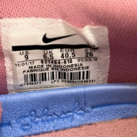 Nike SB Check Solarsoft Canvas Trainers| skate| walk Women's Pink Sneakers size9 - Picture 9 of 10